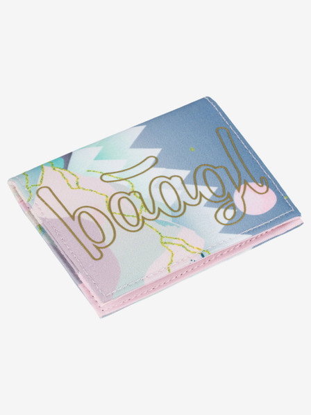 BAAGL  Portofel pentru studenți Baagl Moon Gray