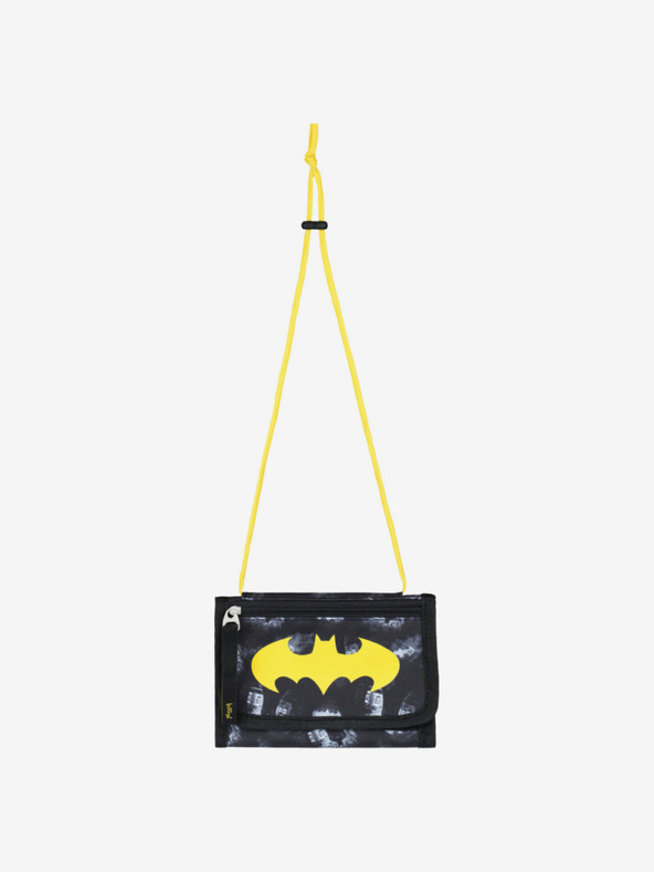 BAAGL  Portofel negru cu gât Baagl Batman Dark City
