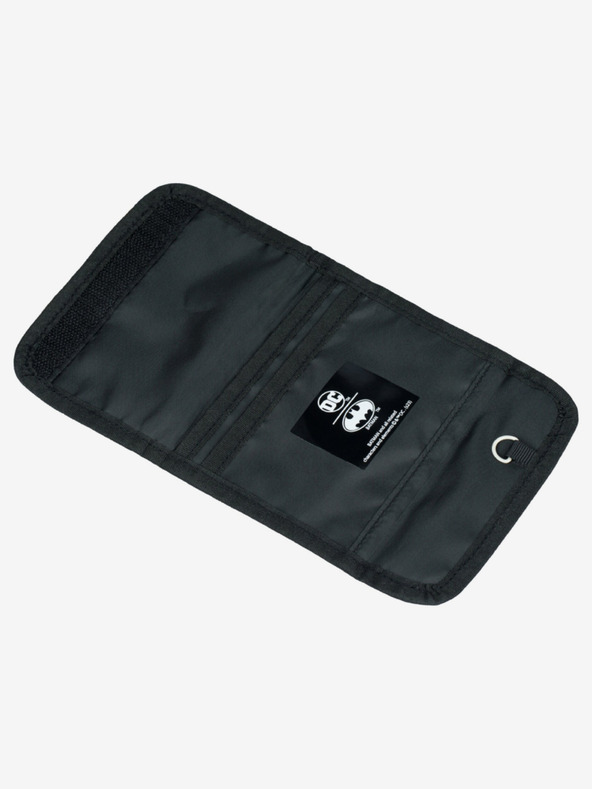 BAAGL  Portofel negru cu gât Baagl Batman Dark City