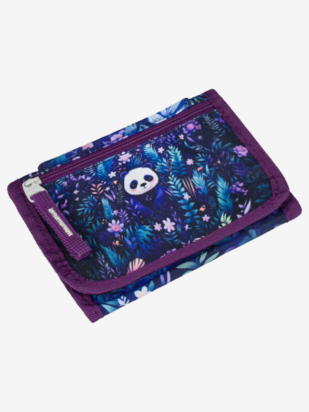 BAAGL  Portofel violet pentru gât Baagl Jungle Panda
