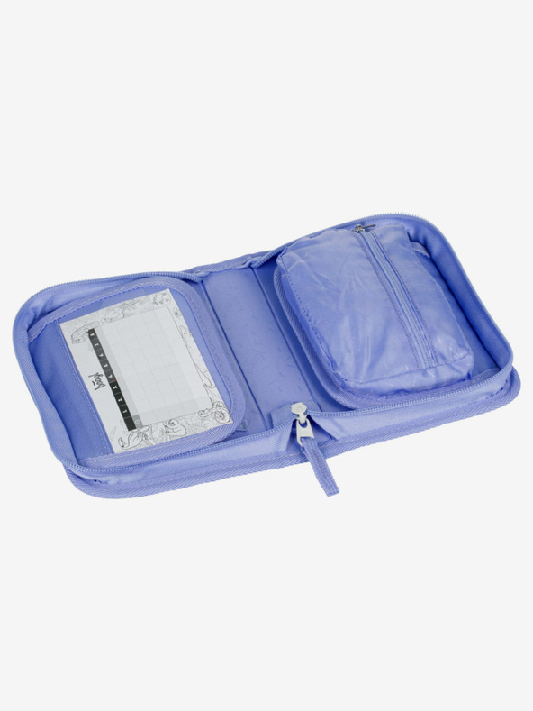 BAAGL  Valiză pentru creioane Purple School Hippie Baagl