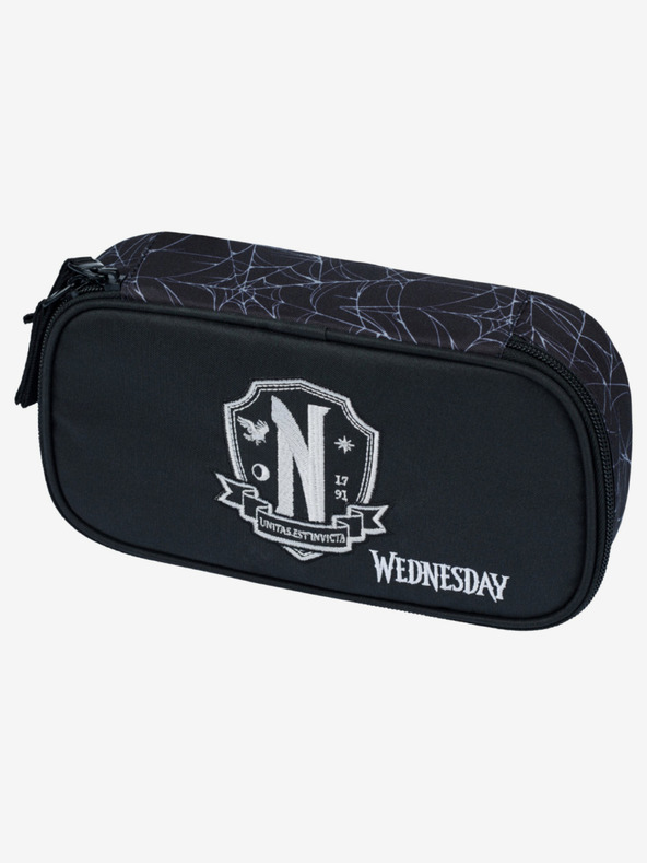 BAAGL  Black School Pencil Case Wednesday Nevermore Baagl
