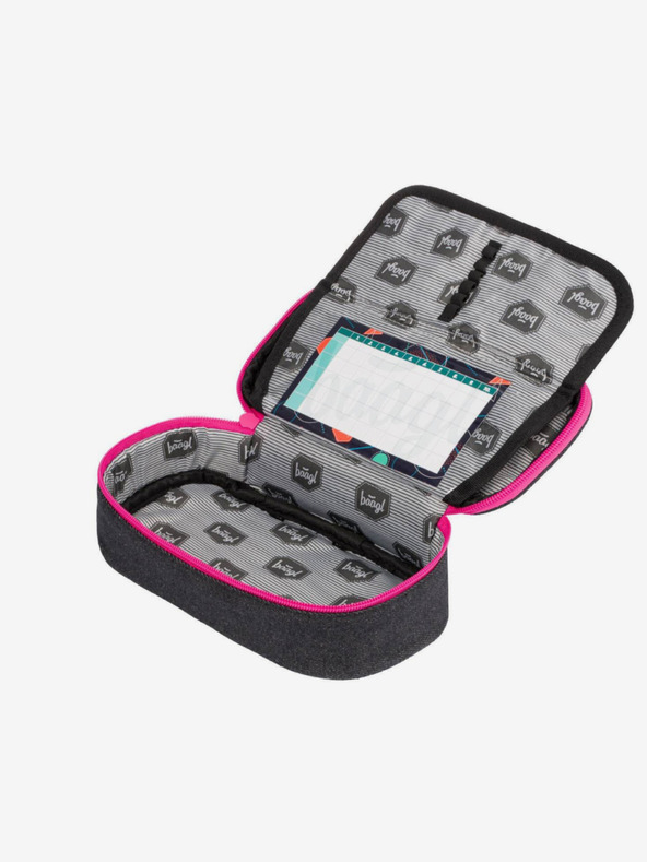 BAAGL  Geantă neagră pentru creioane școlare etue Sneakers Baagl