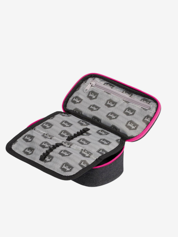 BAAGL  Geantă neagră pentru creioane școlare etue Sneakers Baagl