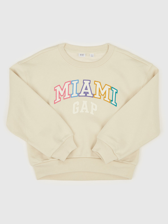 GAP Hanorac oversize pentru copii cu logo GAP