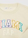 GAP Hanorac oversize pentru copii cu logo GAP