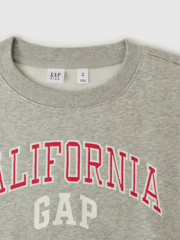 GAP Hanorac oversize pentru copii cu logo GAP