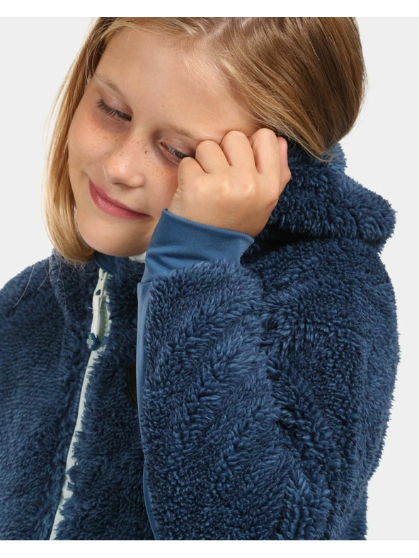 Kilpi Hanorac cald pentru fete Kilpi NORKA-JG Albastru închis