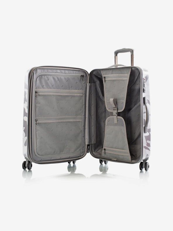 Heys Set de trei valize albe Heys White Camo S,M,L