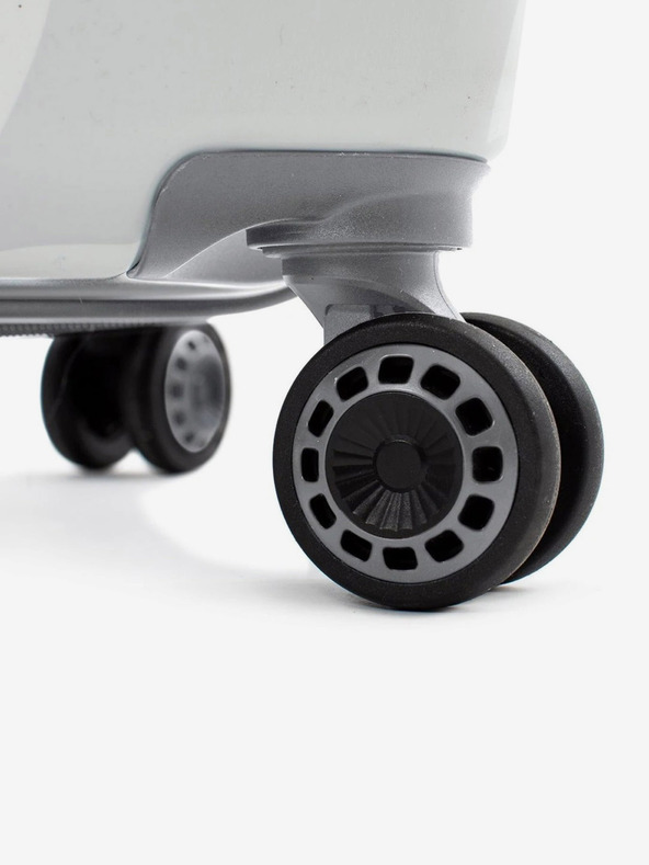 Heys Set de trei valize albe Heys White Camo S,M,L