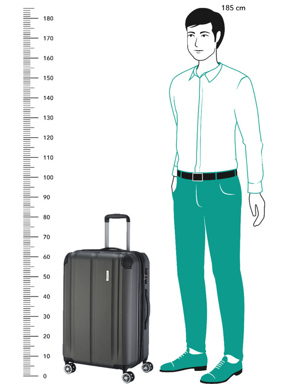 Travelite Travelite City 4w M Antracit