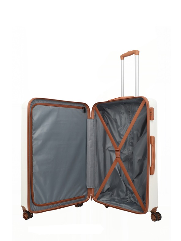 Travelite Travelite Bali L Alb/Cognac