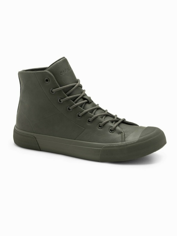 Ombre Clothing Adidași bărbătești high top cu vârf din cauciuc Ombre Clothing