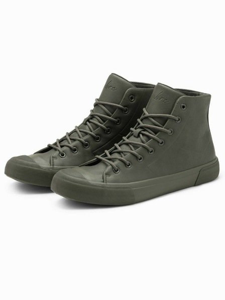 Ombre Clothing Adidași bărbătești high top cu vârf din cauciuc Ombre Clothing