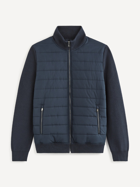 Celio Jachetă matlasată Celio albastru închis pentru bărbați