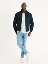 Celio Blugi slim fit albastru deschis pentru bărbați Celio Foslim