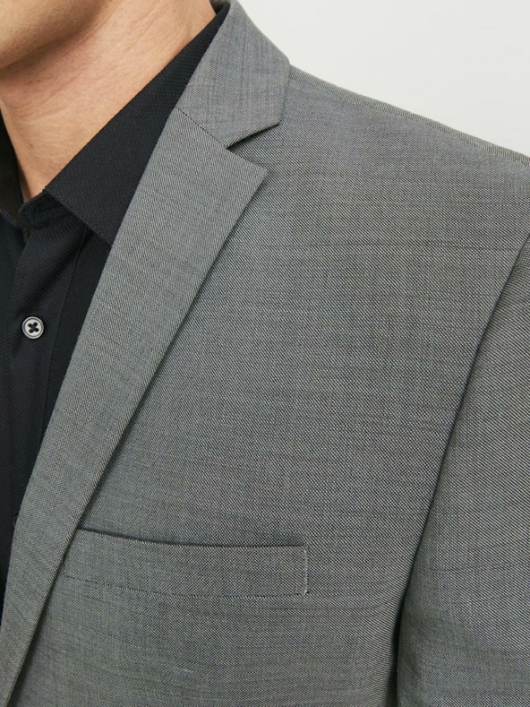 Jack & Jones Jachetă de costum Jack & Jones gri pentru bărbați