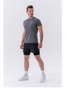 Nebbia Pantaloni scurți cu strat dublu, cu buzunare mobile 318 M,gri