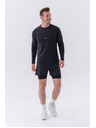 Nebbia Pantaloni scurți cu strat dublu, cu buzunare mobile 318 M,gri