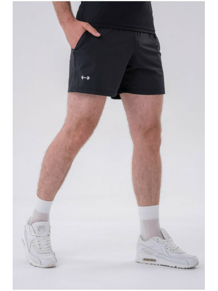 Nebbia Pantaloni scurți funcționali cu uscare rapidă "Airy" 317 Black M,negru
