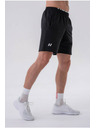 Nebbia Pantaloni scurți relaxați cu buzunare laterale 319 Black M,negru