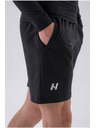 Nebbia Pantaloni scurți relaxați cu buzunare laterale 319 Black M,negru