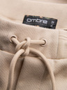 Ombre Clothing Pantaloni scurți de trening din bumbac pentru bărbați BASIC bej Ombre Clothing
