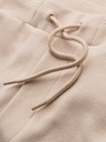 Ombre Clothing Pantaloni scurți de trening din bumbac pentru bărbați BASIC bej Ombre Clothing