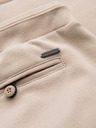 Ombre Clothing Pantaloni scurți de trening din bumbac pentru bărbați BASIC bej Ombre Clothing