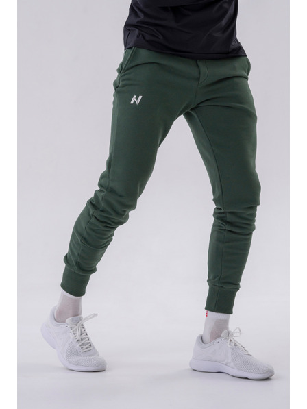 Nebbia Pantaloni de trening slim cu buzunare laterale "Reset" 321 Nebbia