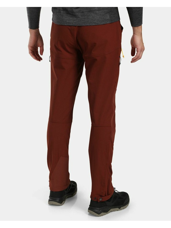 Kilpi Pantaloni de exterior pentru bărbați Kilpi VILLAIN-M Dark Red