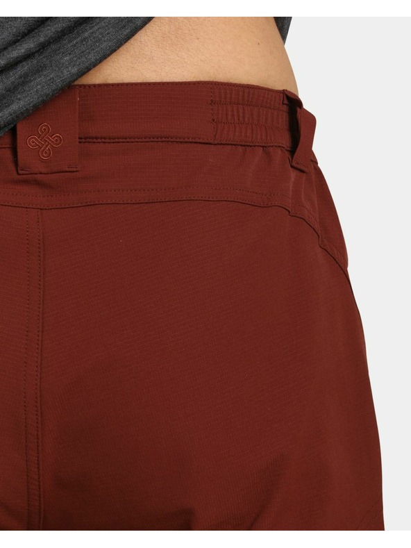 Kilpi Pantaloni de exterior pentru bărbați Kilpi VILLAIN-M Dark Red