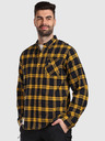 Kilpi Tricou sport din flanel pentru bărbați Kilpi FLANNY-M Galben