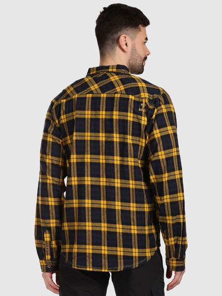 Kilpi Tricou sport din flanel pentru bărbați Kilpi FLANNY-M Galben