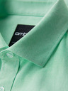 Ombre Clothing Cămașă oxford din bumbac pentru bărbați în culori pastelate - mentă Ombre Clothing