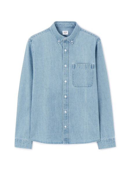 Celio Cămașă din denim albastru pentru bărbați Celio Ladenim