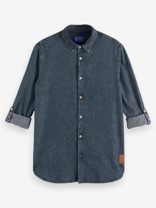 Scotch & Soda Cămașă din denim pentru bărbați Scotch & Soda