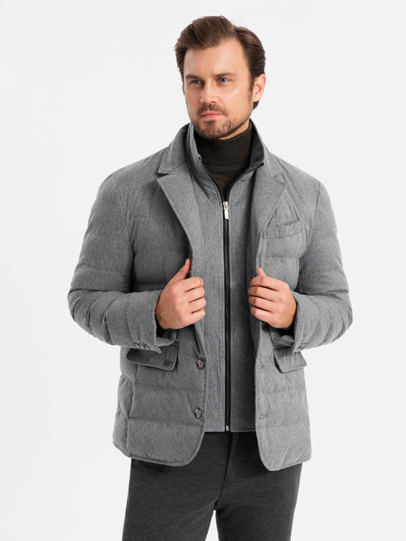 Ombre Clothing Jachetă Ombre Clothing pentru bărbați
