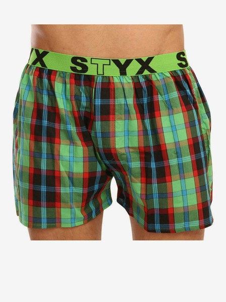 Styx Pantaloni scurți sport din cauciuc pentru bărbați Styx Multicolor