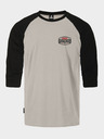 Horsefeathers Tricou Hexagon II Raglan - ciment mărimea L HORSEFEATHERS