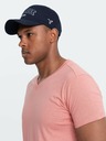 Ombre Clothing Bărbați BASIC Classic bumbac Crewneck T-Shirt - Pink V7 OM-TSBS-0145 Ombre Clothing