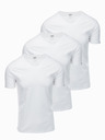 Ombre Clothing Tricou pentru bărbați fără imprimeu - mix 3 buc Z29 Ombre Clothing
