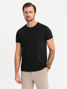 Ombre Clothing Tricou pentru bărbați fără imprimeu - mix 3 buc Z29 Ombre Clothing