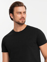 Ombre Clothing Tricou pentru bărbați fără imprimeu - mix 3 buc Z29 Ombre Clothing