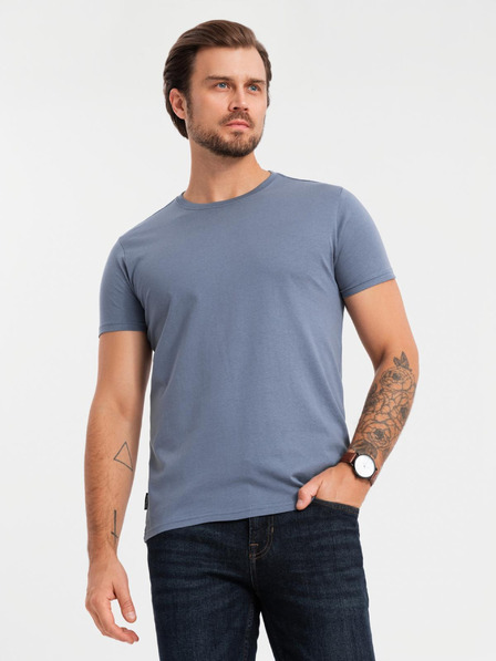 Ombre Clothing Tricou pentru bărbați fără imprimeu - mix 3 buc Z29 Ombre Clothing