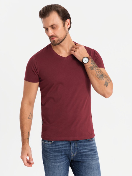 Ombre Clothing Tricou pentru bărbați fără imprimeu - mix 3 buc Z29 Ombre Clothing