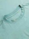 Ombre Clothing Tricou LOOSE FIT pentru bărbați cu buzunar mentă Ombre Clothing