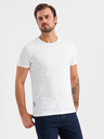 Ombre Clothing Tricou pentru bărbați fără imprimeu - mix 3 buc Z29 Ombre Clothing