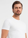 Ombre Clothing Tricou pentru bărbați fără imprimeu - mix 3 buc Z29 Ombre Clothing