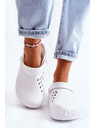 BIG STAR SHOES Papuci strălucitori pentru femei Kroks Big Star White